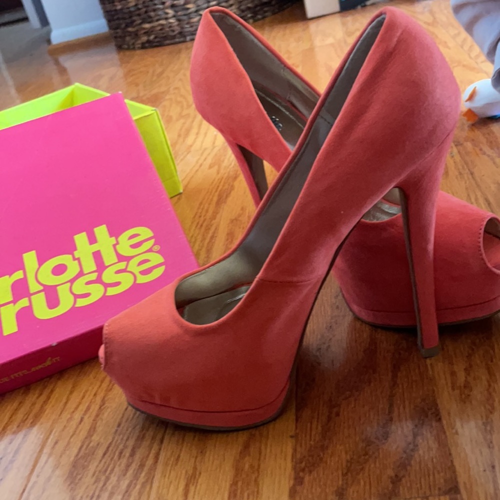 Peep Toe High Heel
